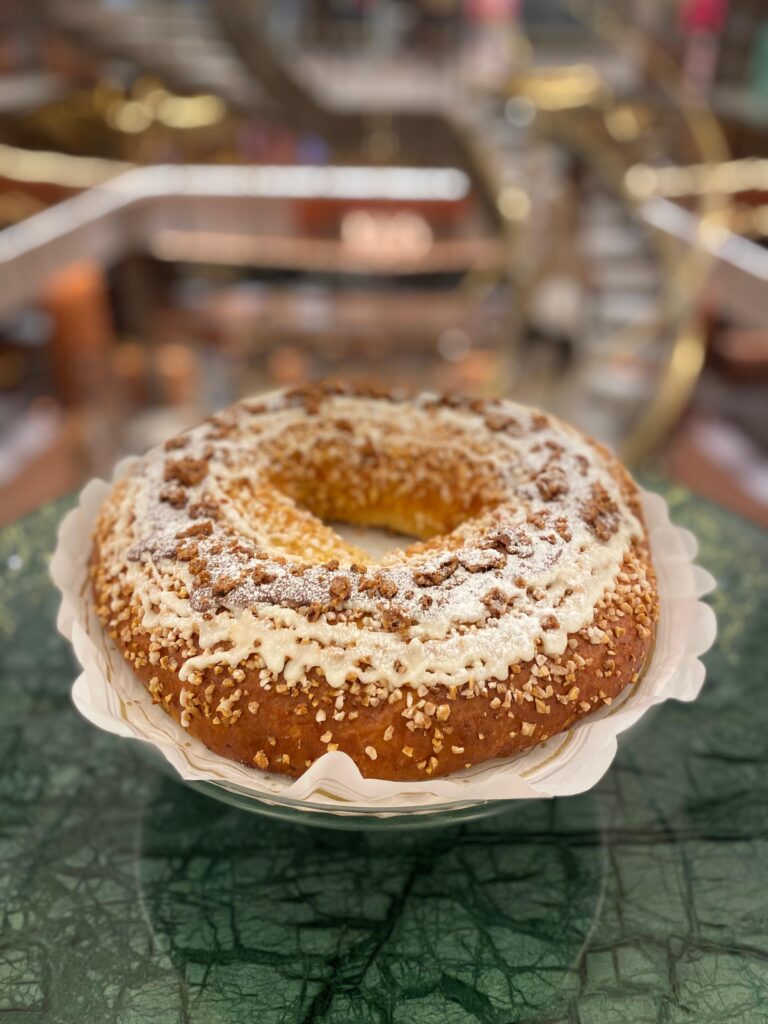 Roscón de Reyes de Moulin Chocolat en la Galería Canalejas